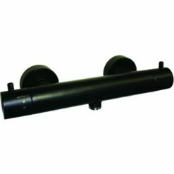 PAFFONIRUBINETTERIA Mitigeur Thermostatique Douche Paffoni Light LIQ168E | Noir Mat - Noir Mat