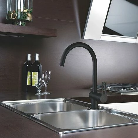 Robinet Paffoni RINGO Noir Mat - Noir 5 Robinet Paffoni RINGO Noir Mat - Noir – Image 3