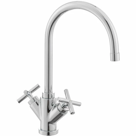 Paffoni Quattro Mélangeur De Lavabo XL En Col De Cygne, Chrome (QTV077) 3 Paffoni Quattro Mélangeur De Lavabo XL En Col De Cygne, Chrome (QTV077)