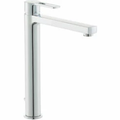 Paffoni Ringo West Mitigeur De Lavabo XL Avec Tirette Et Vidage, Chrome (RIN085)