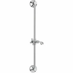 Paffoni Ricordi Set De Douche Vintage Avec Barre De Douche 60cm, Chrome (ZSAL010) -HILTI Soldes 34739443 3