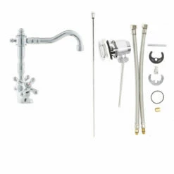 Paffoni Ricordi Mélangeur De Lavabo XL Avec Tirette Et Bonde, Design Vintage, Chrome (IR085) 11 Paffoni Ricordi Mélangeur De Lavabo XL Avec Tirette Et Bonde, Design Vintage, Chrome (IR085) -HILTI Soldes 39055049 5