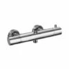 Paffoni Light Mitigeur De Douche (montage En Surface) 1/2 Pouce Thermostatique Limitation De Température Chrome - Chrome -HILTI Soldes 39576473 1