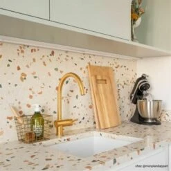 Robinet Paffoni LIGHT Doré Mat - Doré