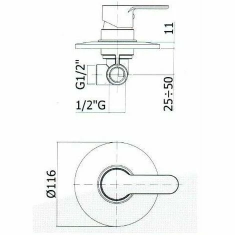 Miscelatore Per Lavabo E Incasso Doccia In Colore Cromo Paffoni KITBLU1 | Chromé - Chromé 5 Miscelatore Per Lavabo E Incasso Doccia In Colore Cromo Paffoni KITBLU1 | Chromé - Chromé – Image 3