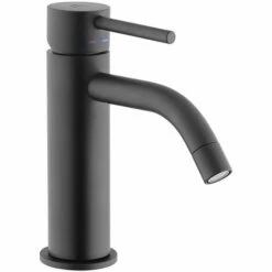 Paffoni Light Mitigeur De Lavabo Avec Mousseur + Cartouche 25mm, Noir Mat (LIG071NO) -HILTI Soldes 42764210 3