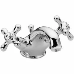 Mitigeur De Lavabo Paffoni Iris - Viola IRV065 - VLV065 Chromé - Viola - Vidage Automatique 11/4 - Chromé