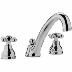 HILTI Soldes 12 PAFFONIRUBINETTERIA Mélangeur Lavabo 3 Trous Paffoni Iris - Viola IRV055 - VLV055 | Chromé - Iris - Chromé