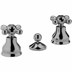 Mélangeur Bidet 3 Trous Paffoni Iris - Viola IRV116 - VLV116 Chromé - Iris - Chromé