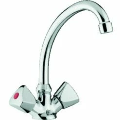 Paffoni Etoile Mitigeur De Lavabo (en Surface) 1 Trou De Robinetterie Chrome - Chrome