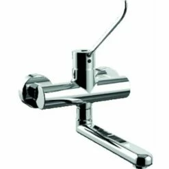 Paffoni Red Mélangeur De Cuisine 3/8 Pouce Tuyau Flexible 1 Trou De Robinet Chrome Brillant - Chrome