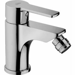 PAFFONIRUBINETTERIA Mitigeur De Bidet En Laiton Chromé Avec Aérateur Articulé Paffoni RED131CR | Sans Vidage