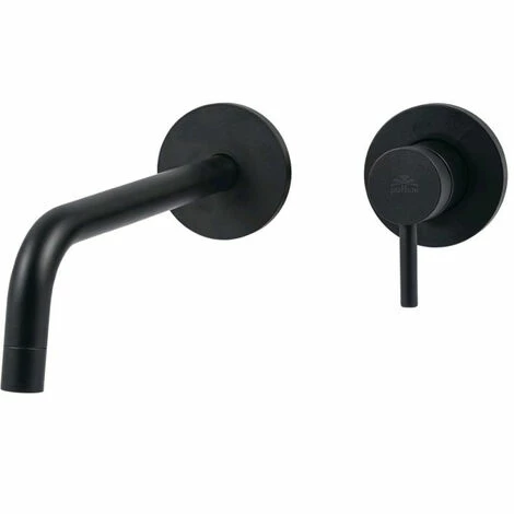 Paffoni Light Mitigeur De Lavabo Encastré Bec 175 Mm + Corps D'encastrement, Installation 2 Trous, Noir Mat (LIG006NO70) 3 Paffoni Light Mitigeur De Lavabo Encastré Bec 175 Mm + Corps D'encastrement, Installation 2 Trous, Noir Mat (LIG006NO70)